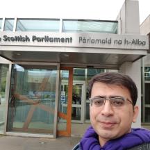 Scottish Parliament Entrance